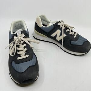 NEW BALANCE Men's 574 SYO Sea Salt Outer Space Nubuck
